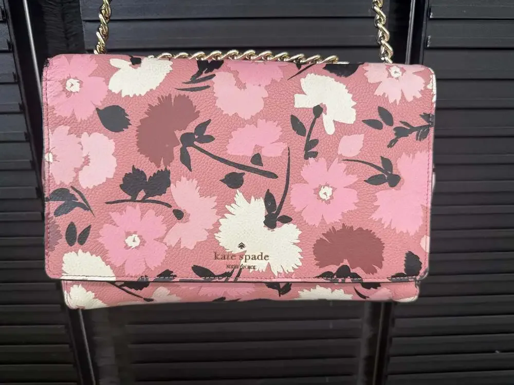 Kate Spade Briar Lane Gala Floral Convertible Chain Shoulder Bag